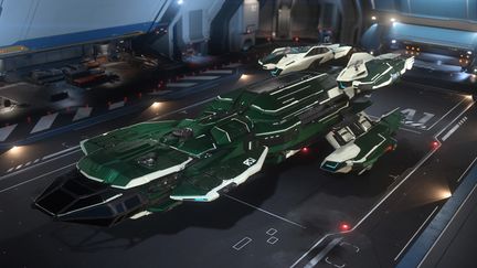 Roberts Space Industries Constellation Phoenix Emerald